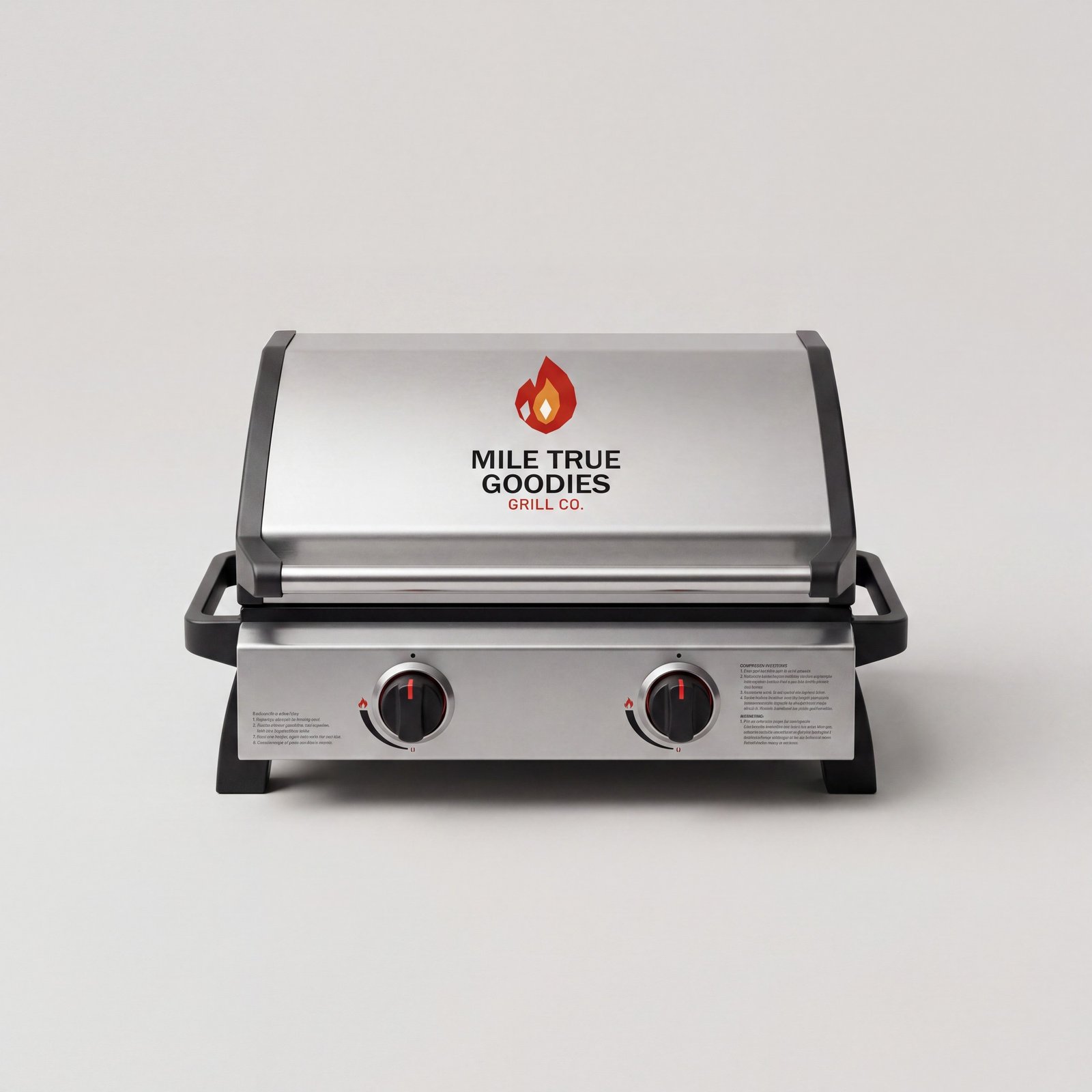 Portable 2-Burner Gas Grill