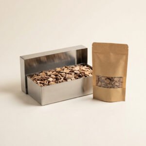 Smoker Box & Wood Chips Bundle